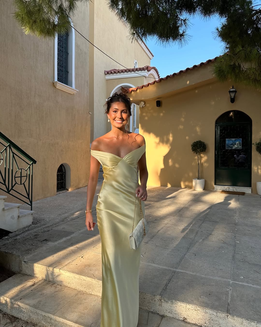 Lea | Satin Backless Maxi Dress