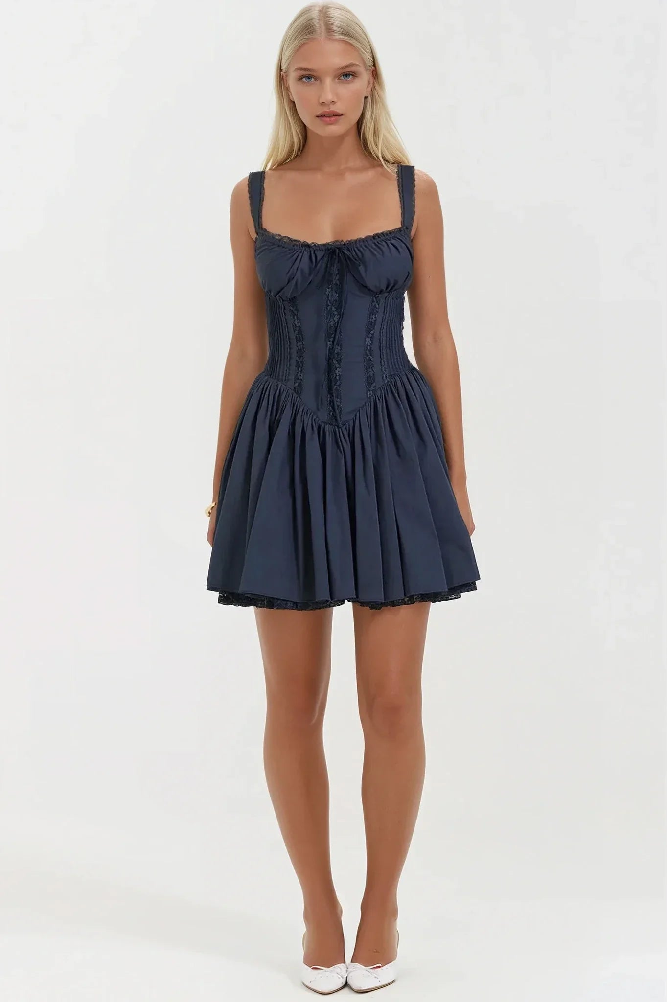 Syra | Short Corset Lace Dress