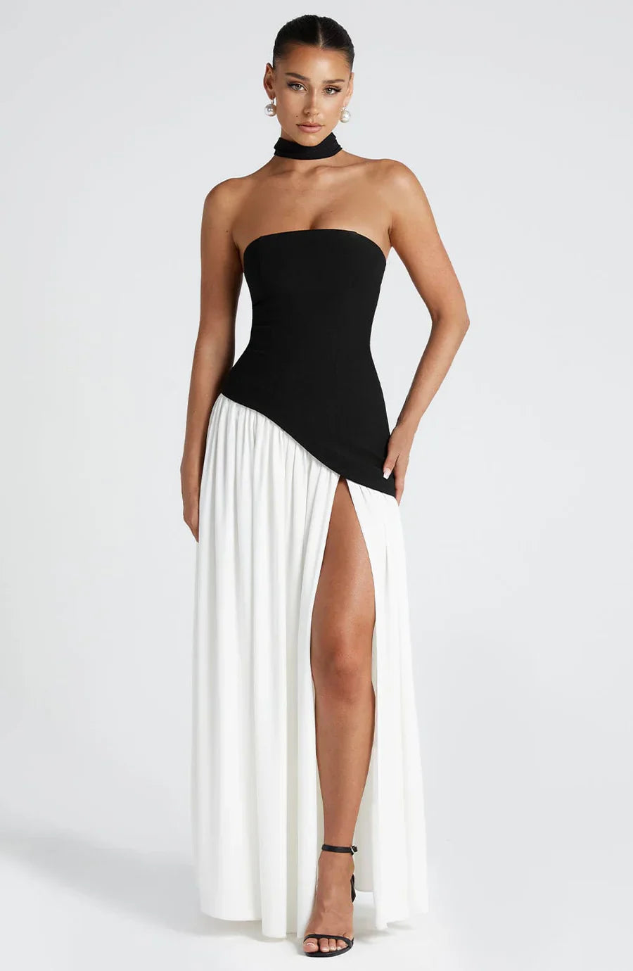 Micah | Slit Maxi Dress