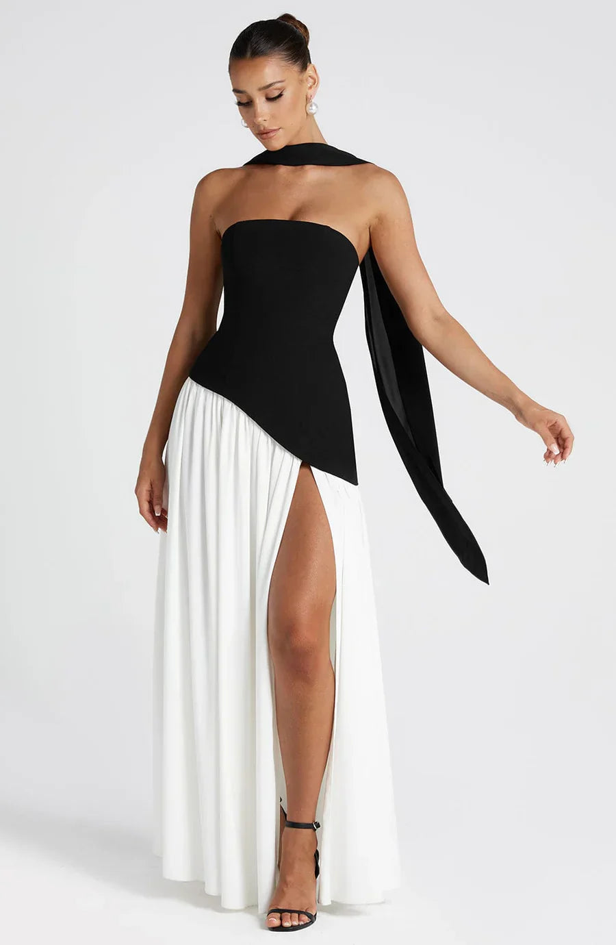 Micah | Slit Maxi Dress