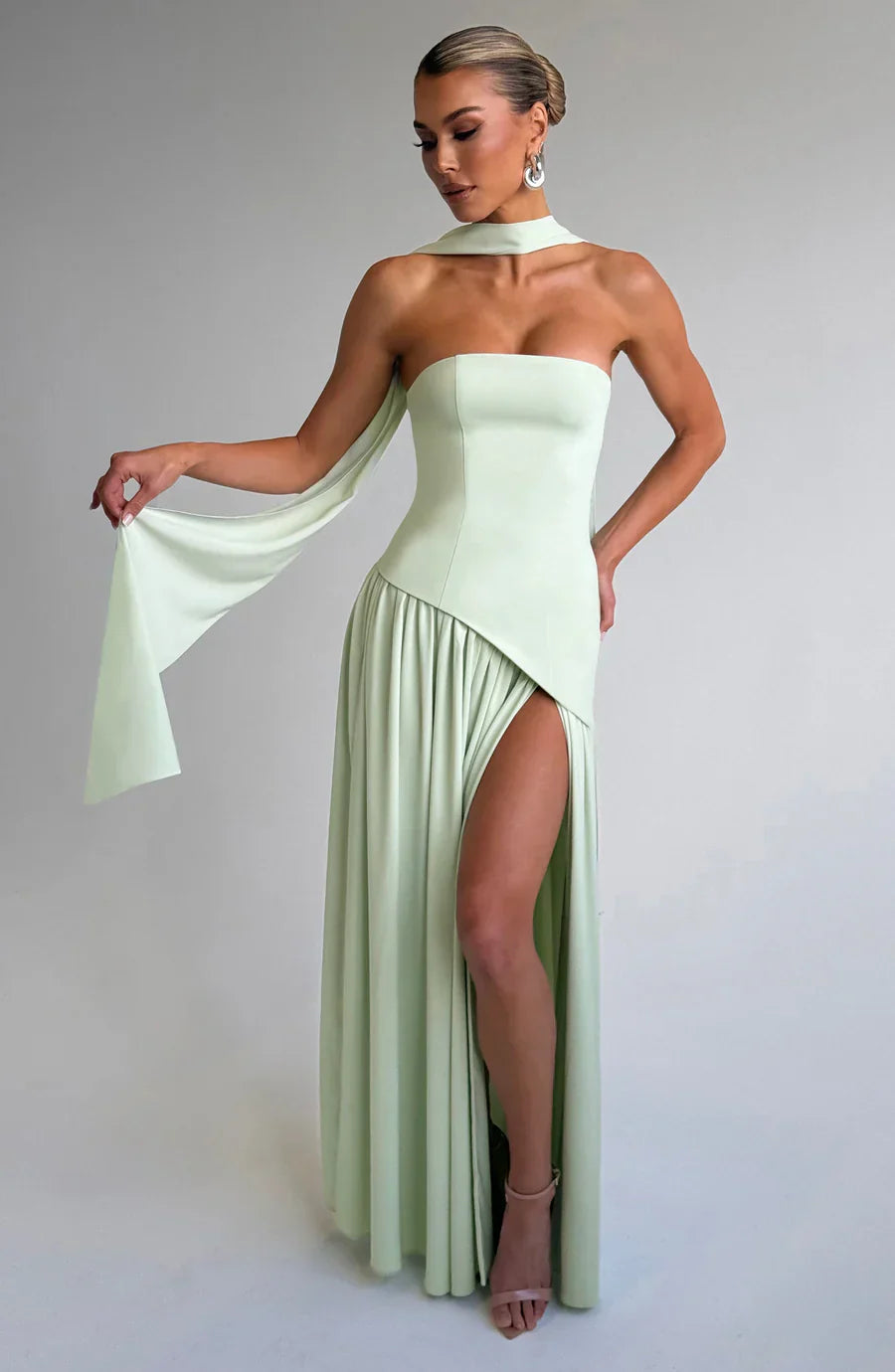 Micah | Slit Maxi Dress