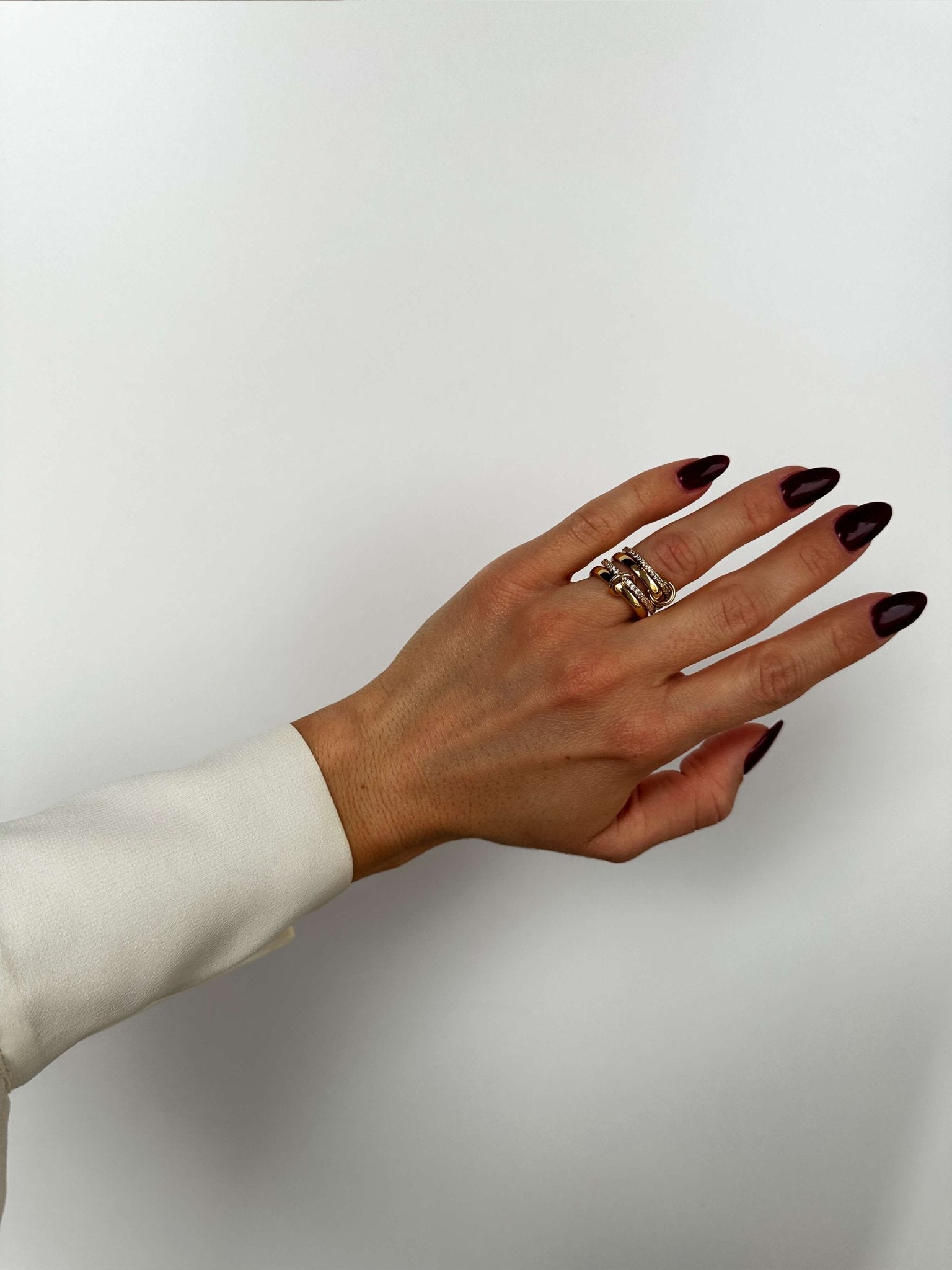 PALOMA | Layered Zirconia Ring