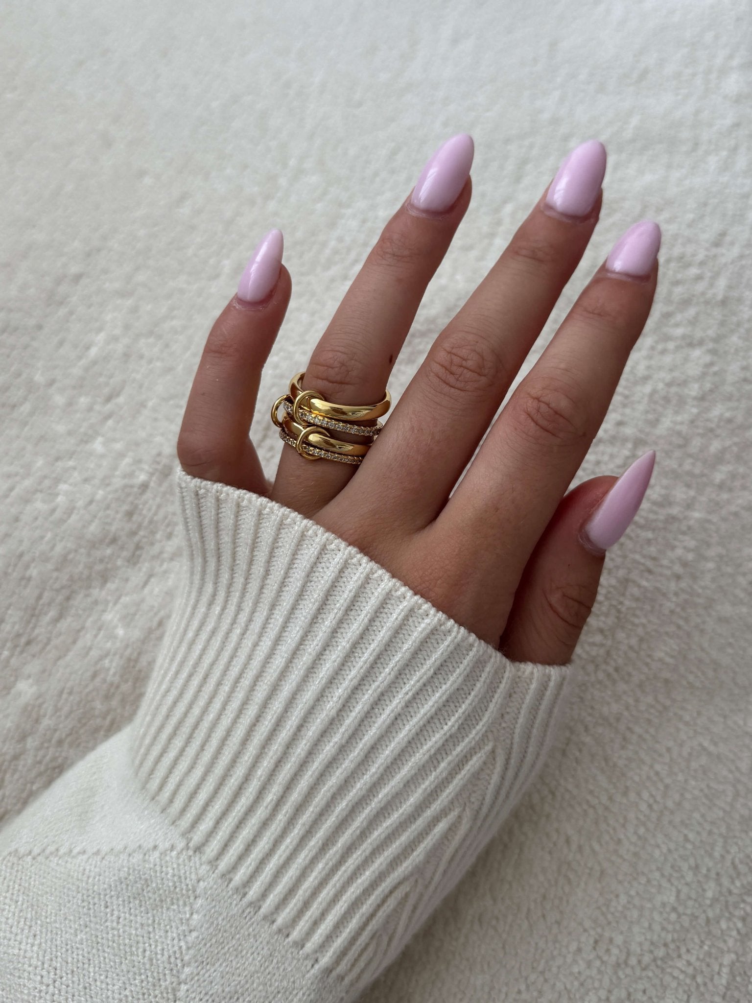 PALOMA | Layered Zirconia Ring