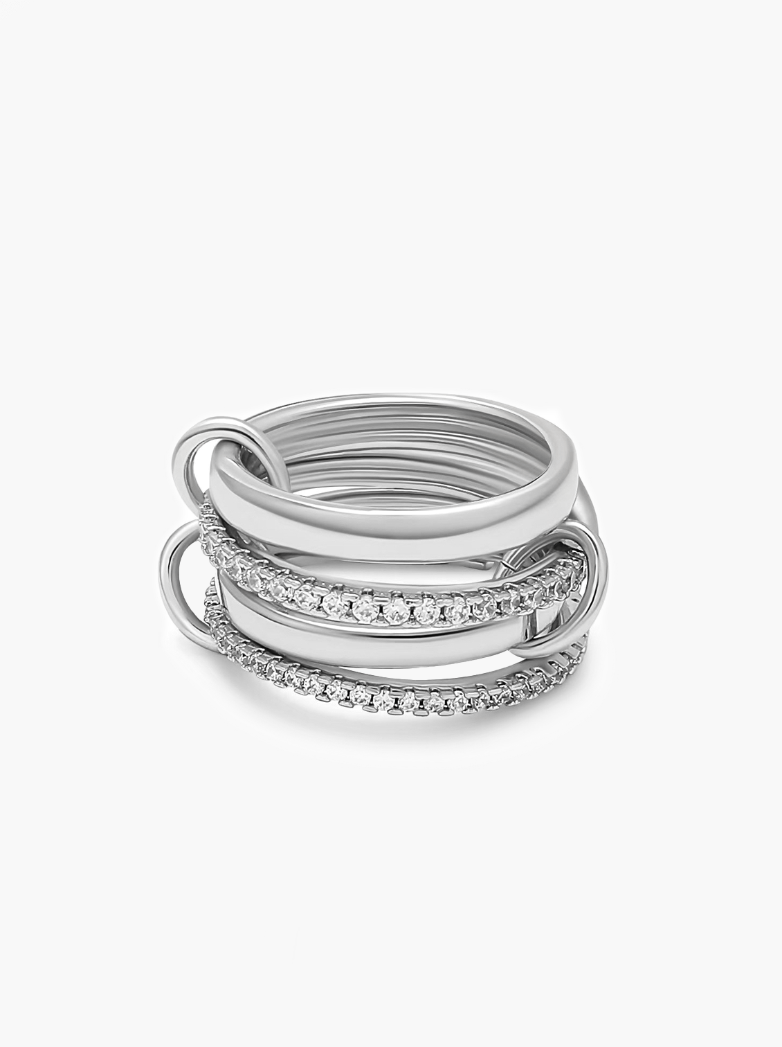 PALOMA | Layered Zirconia Ring