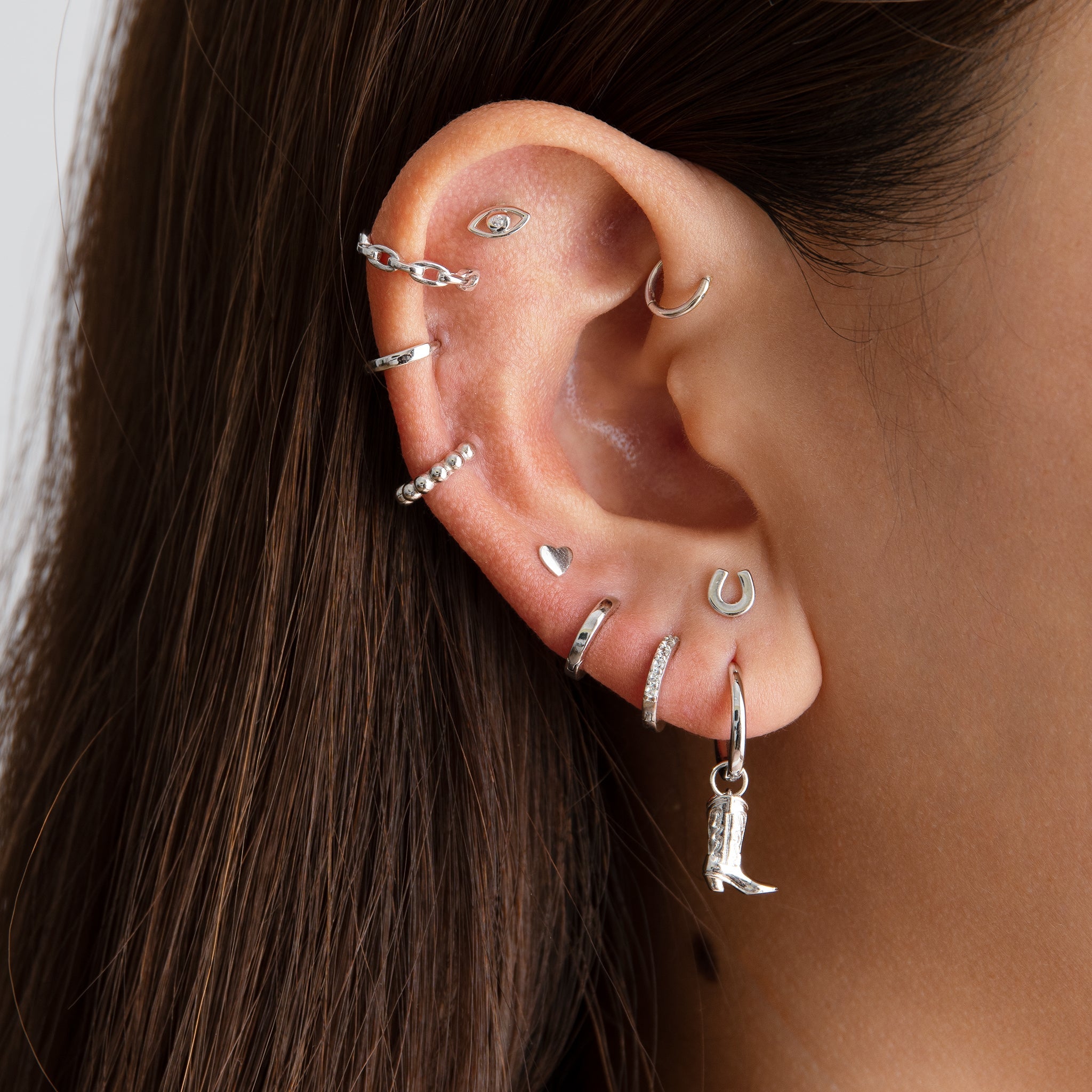 BOOT | Huggie Earrings