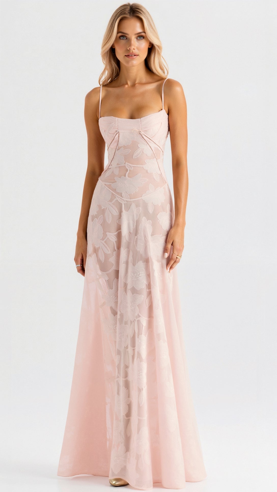Naya | Long Thin-Strap Dress