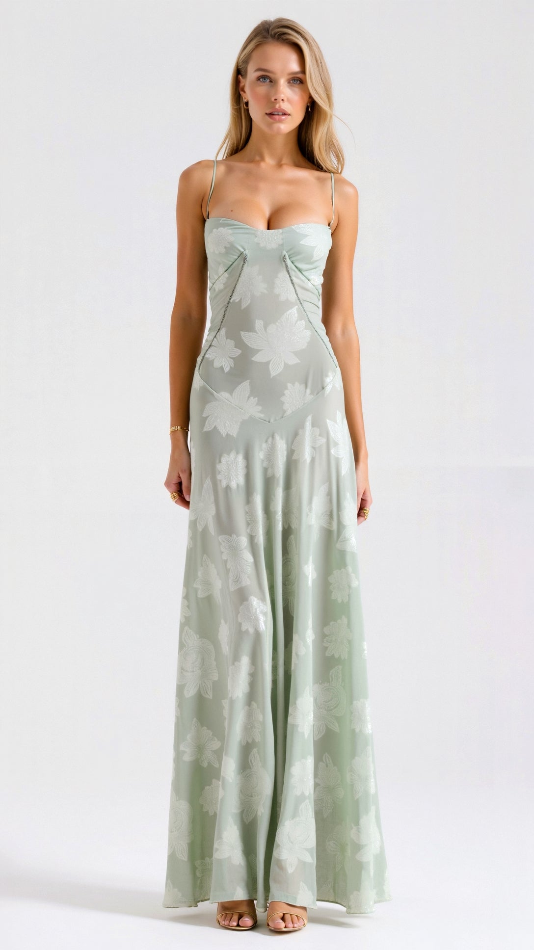 Naya | Long Thin-Strap Dress