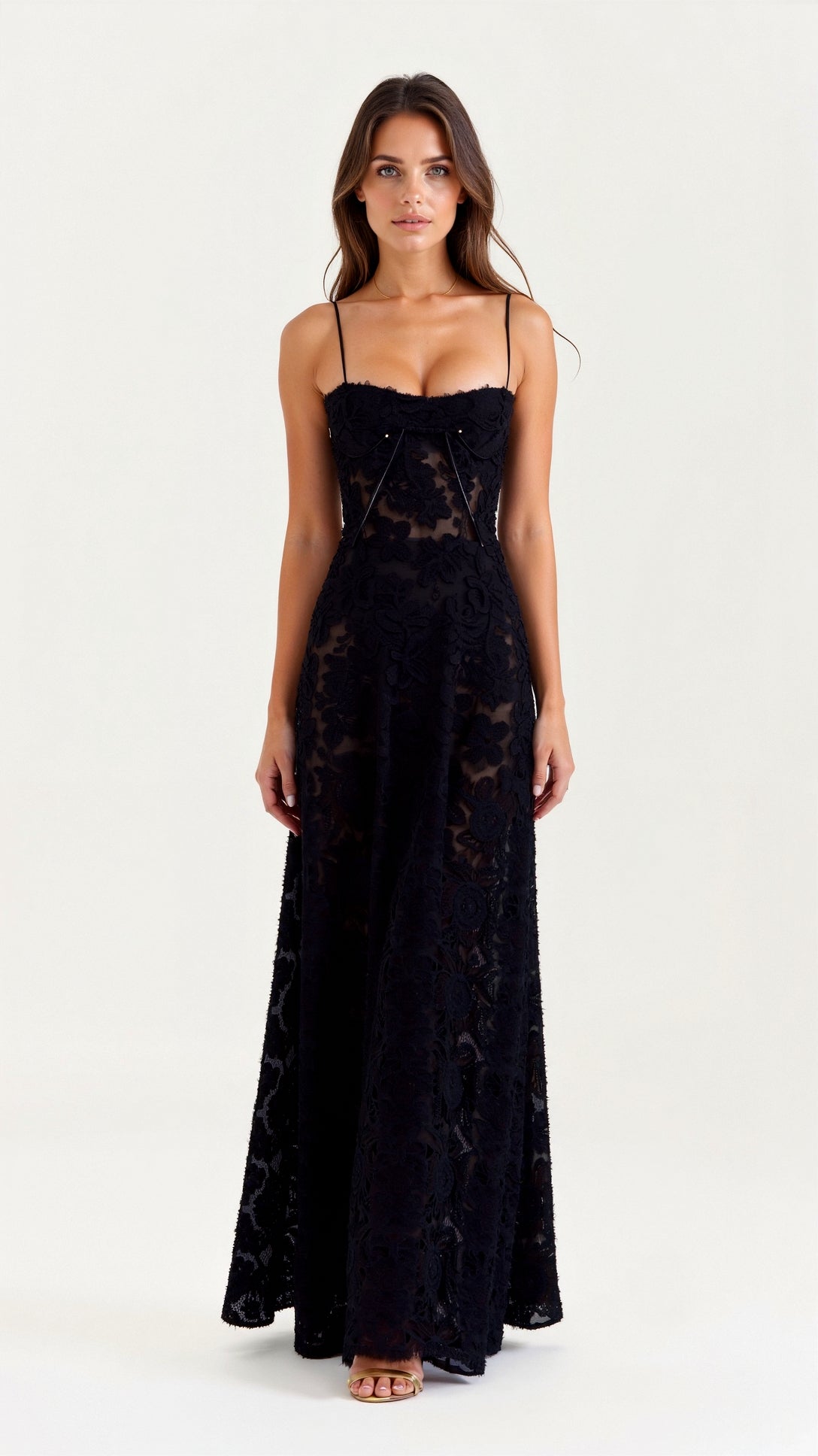 Naya | Long Thin-Strap Dress