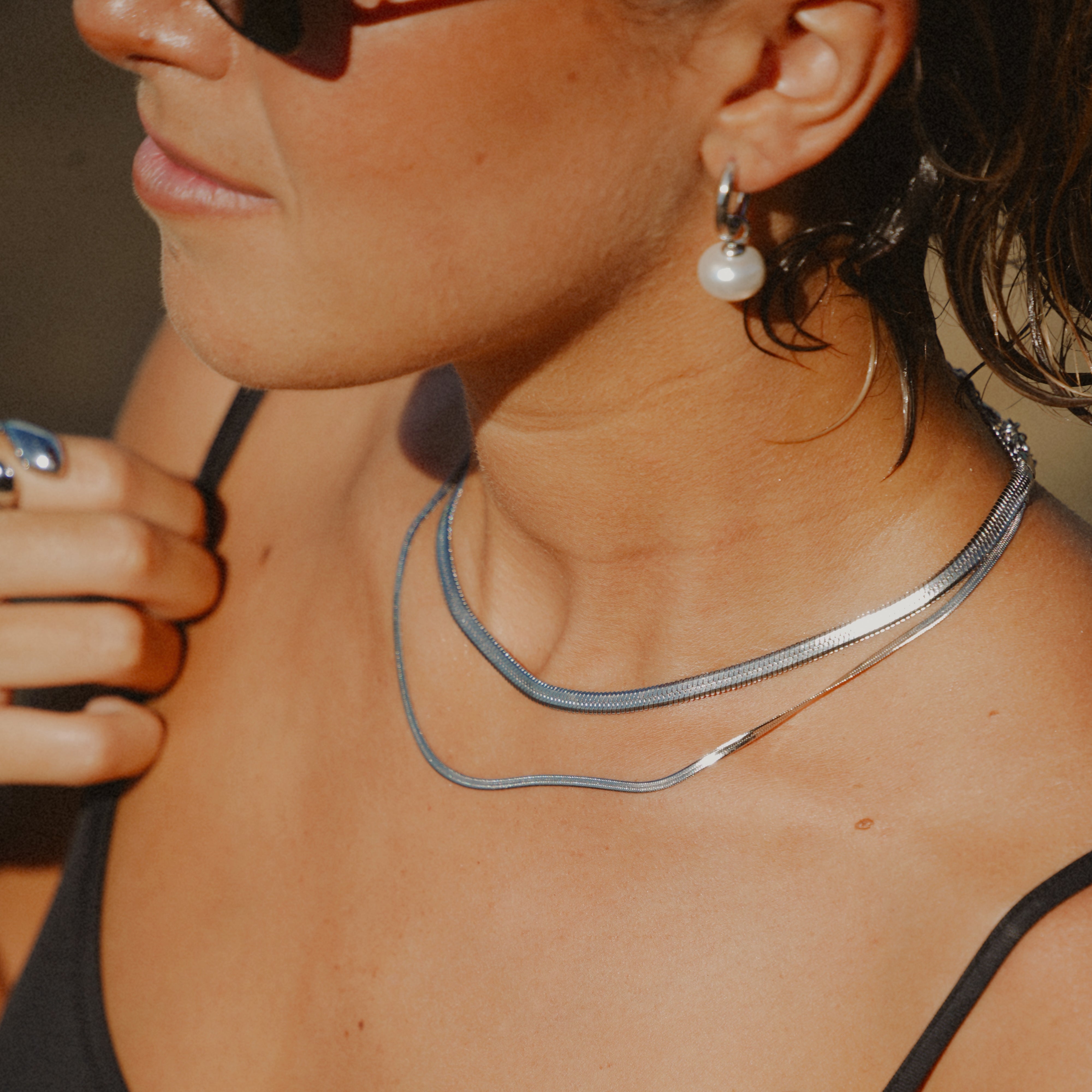 NIKITA | Herringbone Necklace