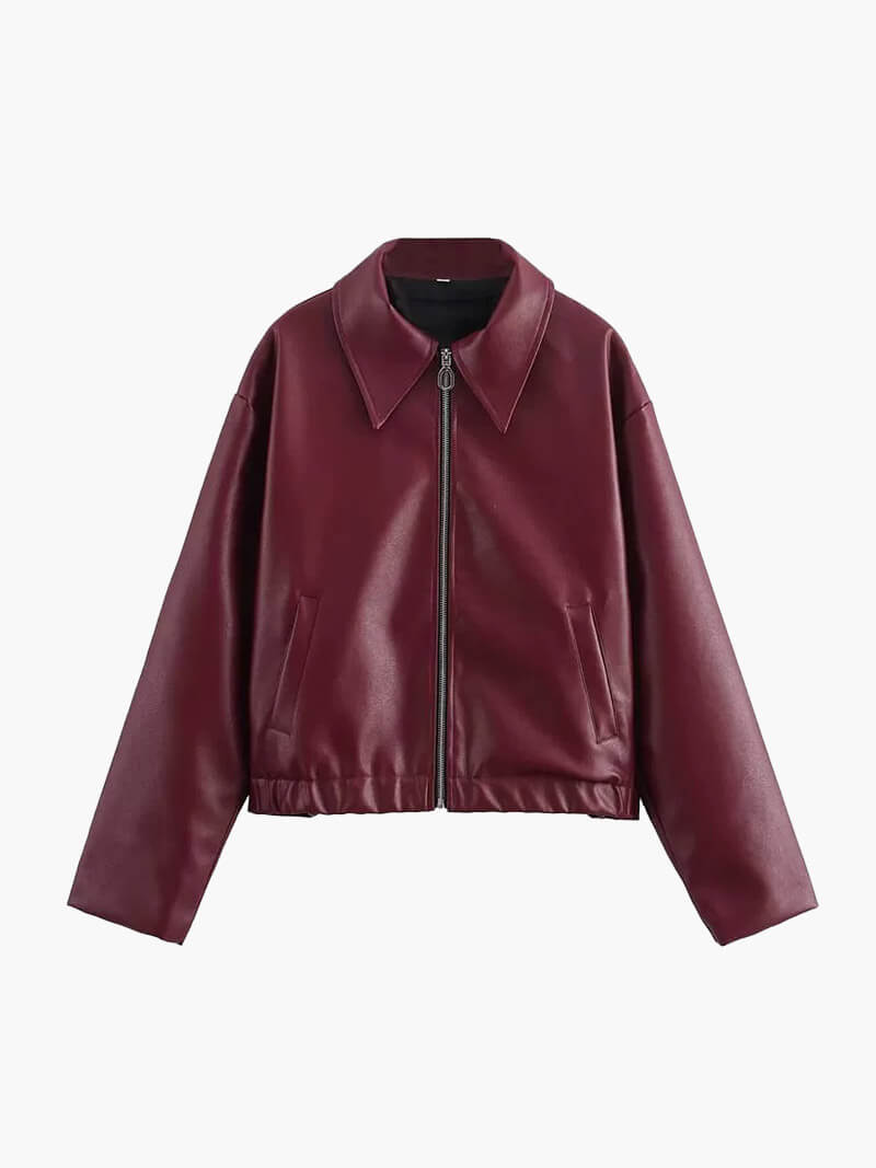 Ivy | Vegan Leather Jacket