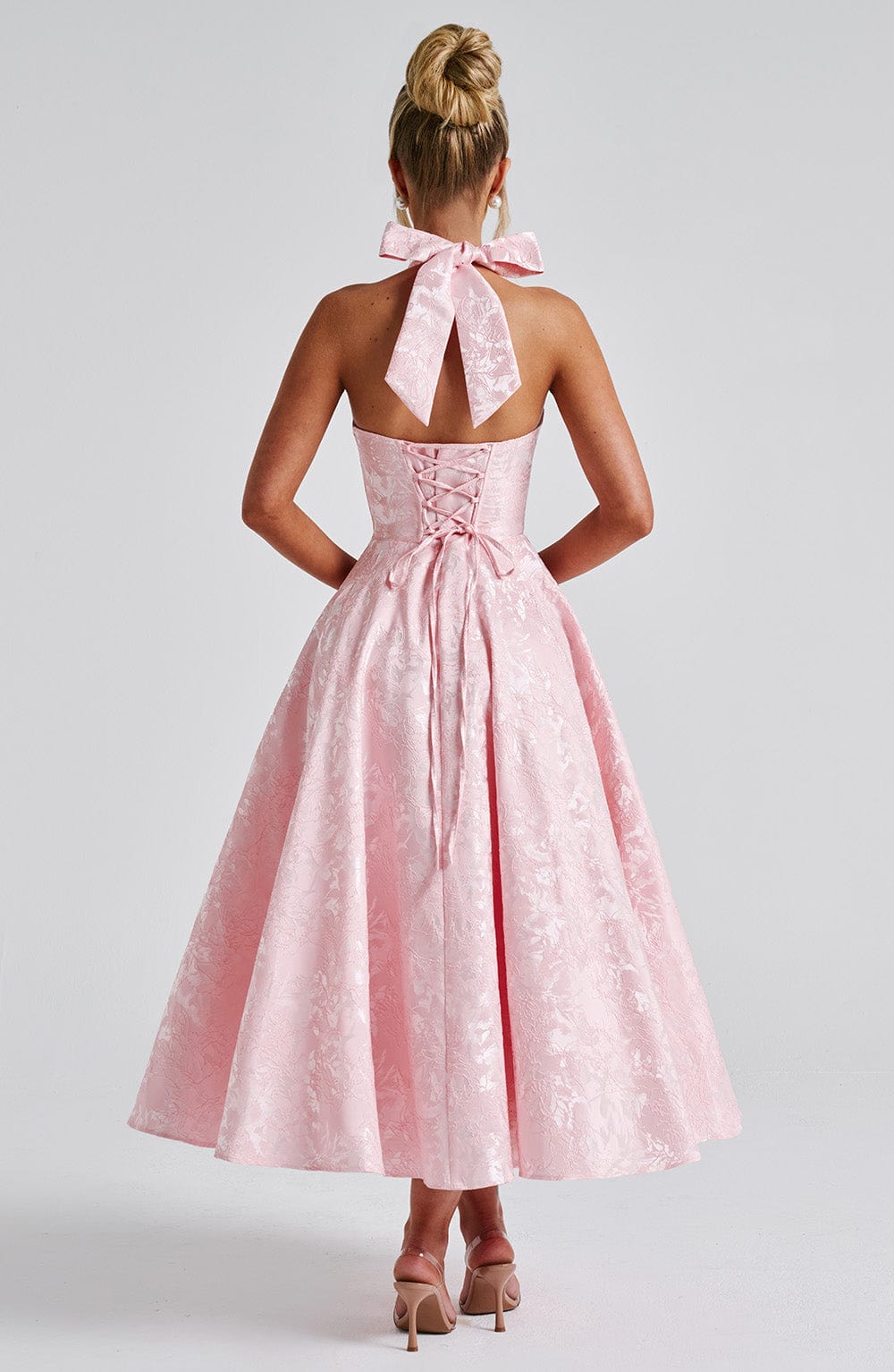 Ara | Halter Neck Midi Dress