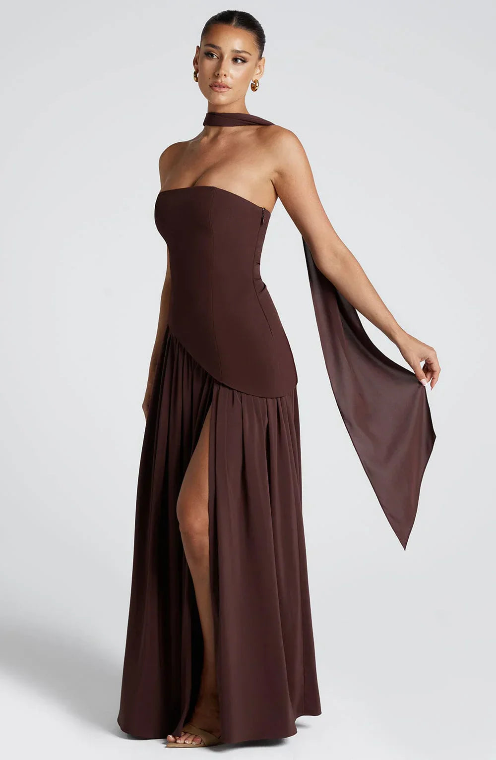 Micah | Slit Maxi Dress