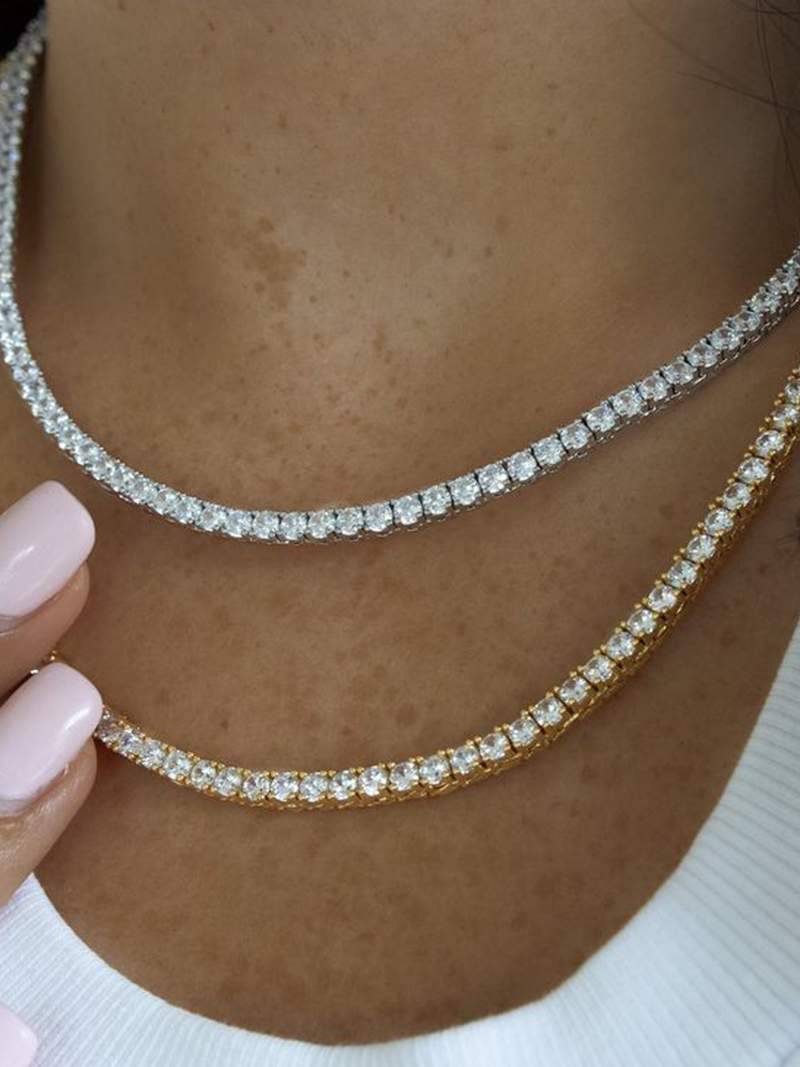 LYRA | Tennis Choker Necklace